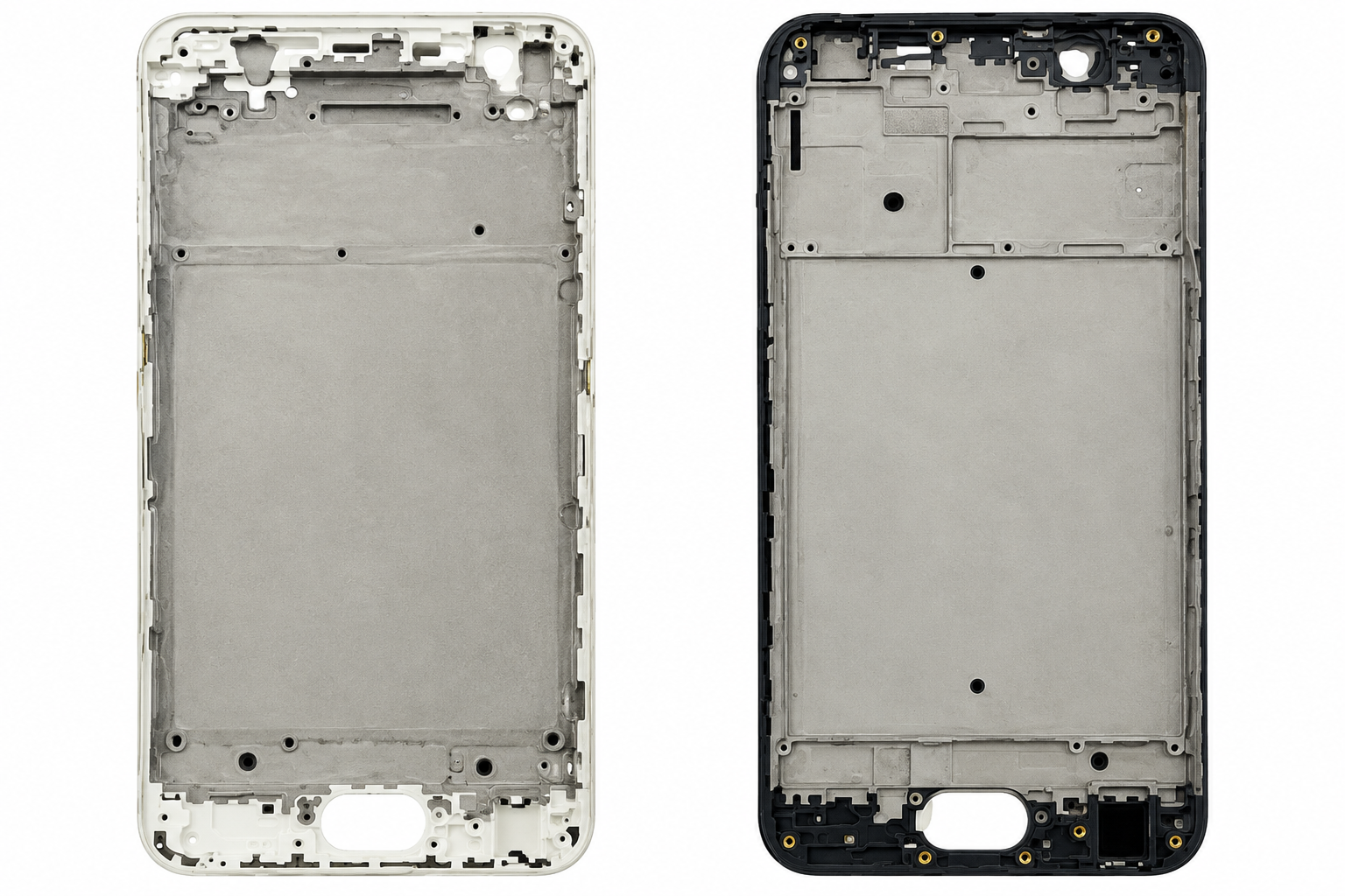 Compatible Replacement for Vivo Y69 Middle Frame – Black & White